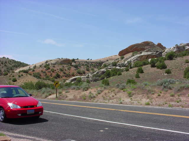 Maxine in Dinosaur National Monument, Utah